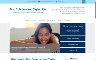 Coleman & Taylor PA website