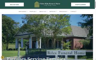 Fisher-Riles Funeral Home website