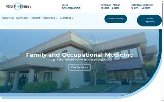 Mission Primary Care Clinic website