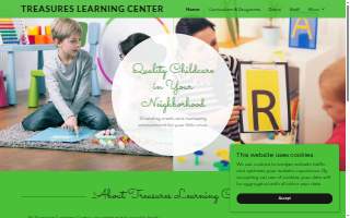 Treasures Learning Center website