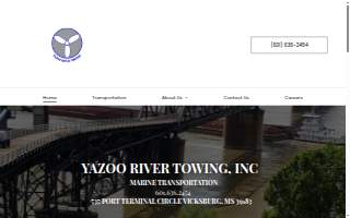 Yazoo River Towing, Inc website