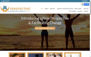 Perspective Counseling Services, PLLC website