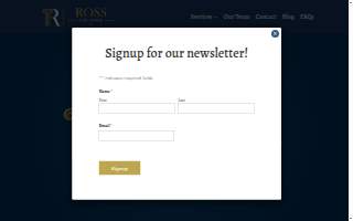 Ross Law Office, PLLC website