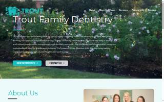 Trout Family Dentistry Kelly M Trout DMD of West Point website