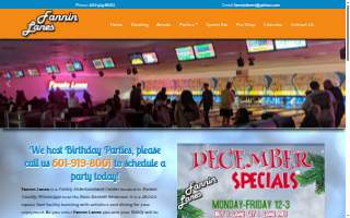 Fannin Lanes of Yazoo City website