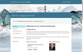 Magnolia Acupuncture & Herb Clinic PLLC website