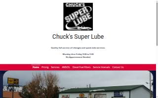 Chuck's Super Lube website