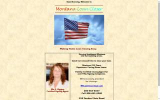 Montana Loan Closer website