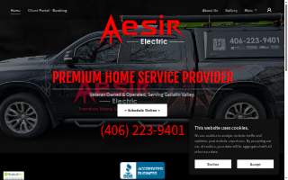 Aesir Electric website