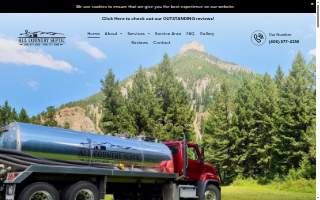 All Country Septic of Belgrade website