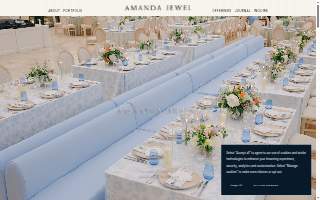 Amanda Jewel Floral Design website