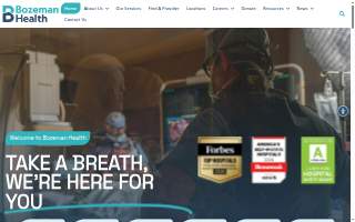 Bozeman Health Women's Specialists Clinic of Belgrade website