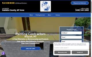 Clean Cut Painters LLC website