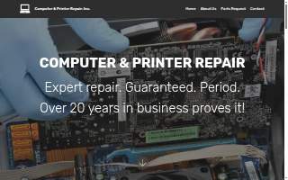 Computer & Printer Repair, Inc. website