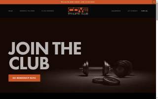 Cove Athletic Club website