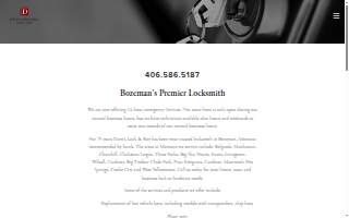 Dave's Lock & Key website