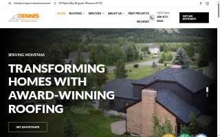 Dennis General Contractor website