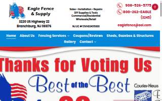 Eagle Fence of Belgrade website