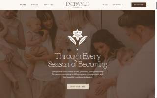 Everwyld Chiropractic website