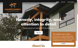 Hardaway Construction, Inc. website