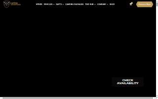 Hatch Adventures - 4WD Vehicle Rentals website