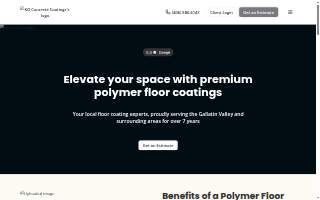 KO Concrete Coatings website