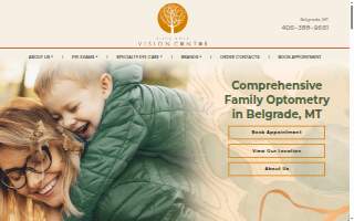 River Rock Vision Center website