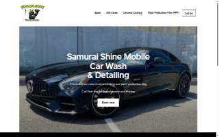 Samurai Training Academy website