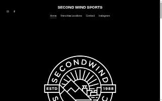 Second Wind Sports of Belgrade website