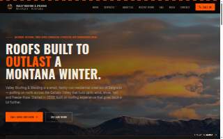 Valley Roofing & Welding LLC website