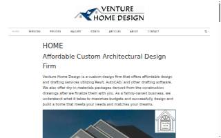Venture Home Design website