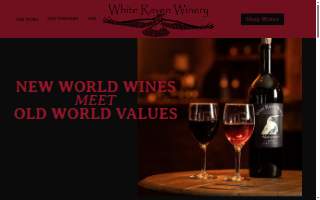 White Raven Winery and Vineyard website