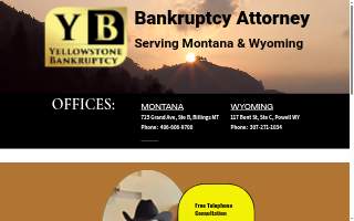 Yellowstone Bankruptcy (Bozeman) of Belgrade website