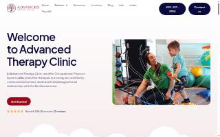 Advanced Therapy Clinic: ABA, Occupational, Physical & Speech Therapy In Montana of Billings website