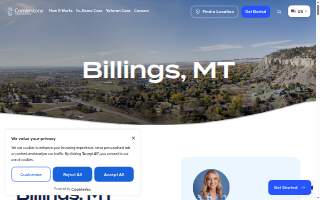 Cornerstone Caregiving of Billings website
