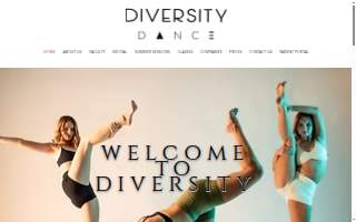 Diversity Dance Studio website