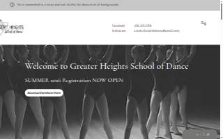 Greater Heights School of Dance website