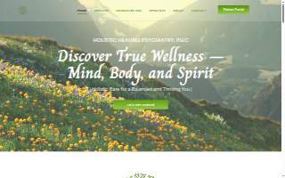 Holistic Healing Psychiatry, PLLC website