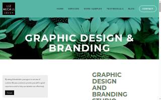 Liz McCall Design website