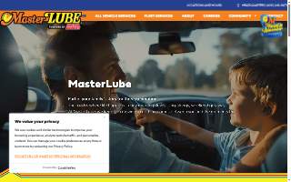 MasterLube website
