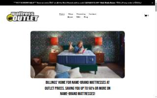Mattress Outlet website
