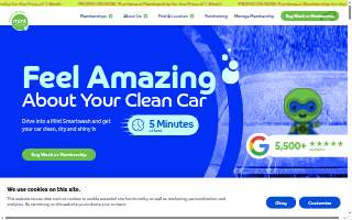 Mint Smartwash website