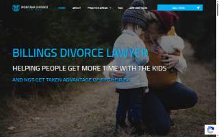 Montana Divorce Law Firm website