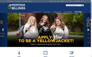 MSUB Student Academic Support Center website