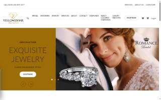 Yellowstone Jewelers website