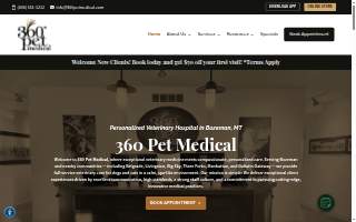 360 Pet Medical website