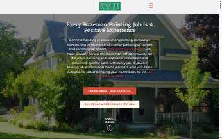 Bennett Painting website