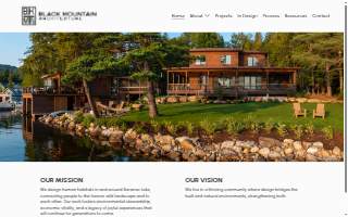 Black Mountain Architecture website