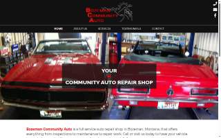 Bozeman Community Auto website