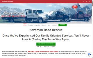 Bozeman Road Rescue website